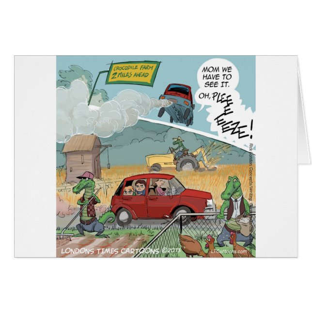 Funny Crocodile Farm (Devant horizontal)