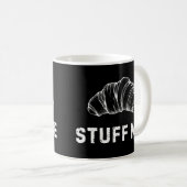 Funny Croissant Coffee Mug (Devant droit)