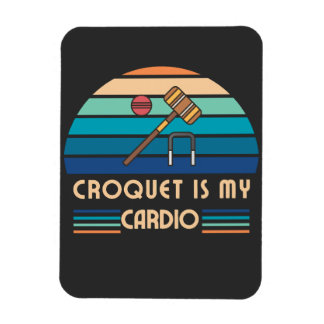 funny croquet magneet