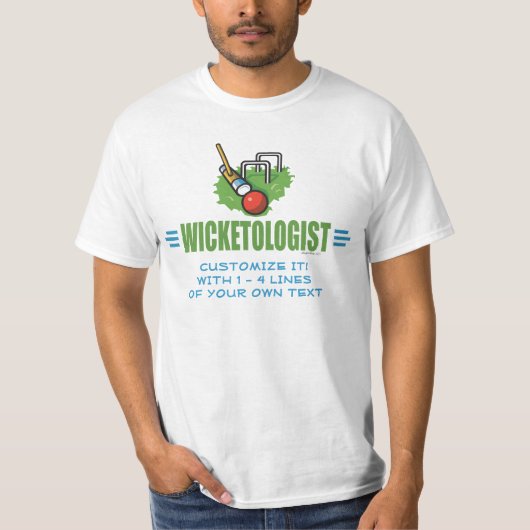 Funny Croquet T-shirt (Voorkant)