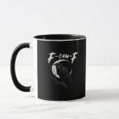 Funny Crow Essential Creative Casual Mok (Links)