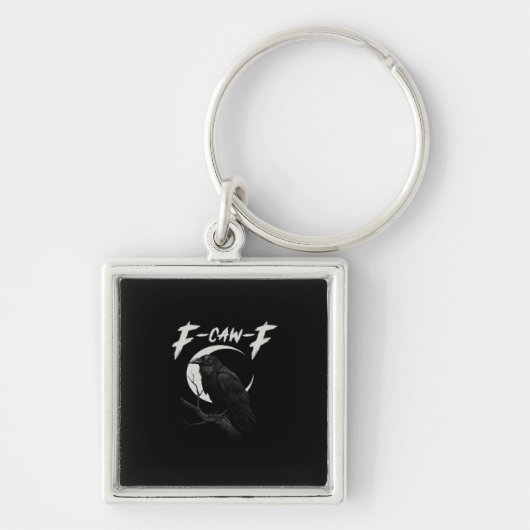 Funny Crow Essential Creative Casual Sleutelhanger (Voorkant)