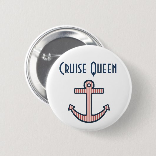 Funny Cruise Button Gag Gift (Voorkant /achterkant)