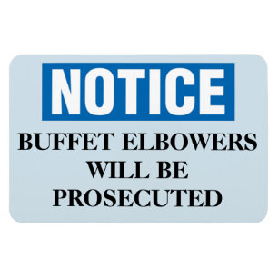 Funny Cruise Cabin door Magnet - Buffet Magneet