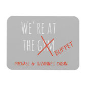 Funny Cruise Deurenteller aan de Gym Buffet Magneet (Horizontaal)