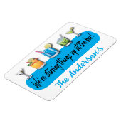 Funny Cruise Ship Booze Deurdecor Magneet (Linkerzijde)