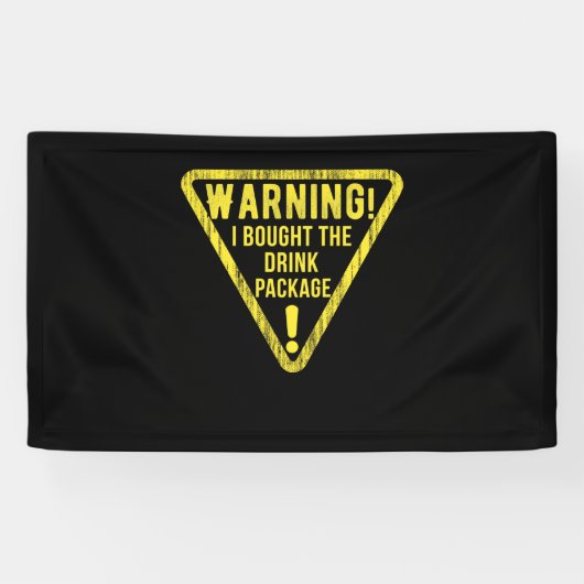 Funny Cruise Ship for Caribbean Vacation Partiers Spandoek (Horizontaal)