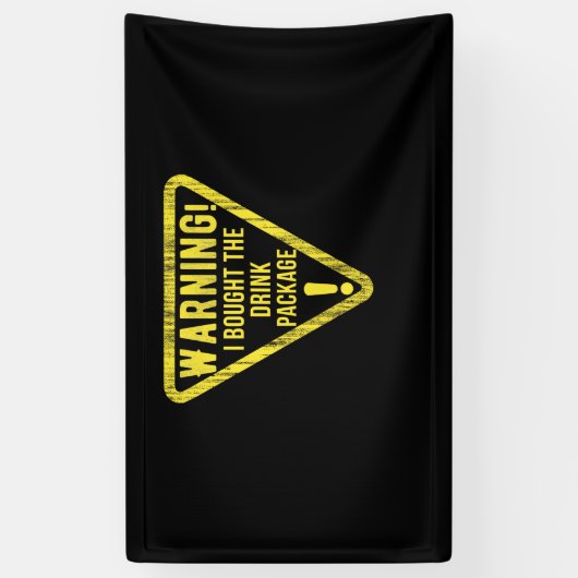 Funny Cruise Ship for Caribbean Vacation Partiers Spandoek (Verticaal)