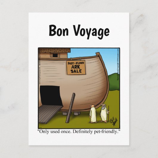 Funny Cruise Ship Humor Briefkaart (Voorkant)
