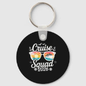 Funny Cruise Squad 2026 Summer Vacation Matching F Sleutelhanger (Voorkant)