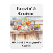 Funny Cruse Deurmarkering Drink Humor Magneet (Verticaal)