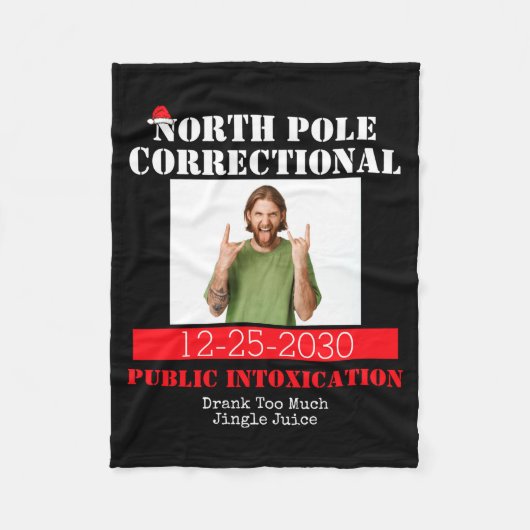 Funny Cture Matching Family Christmas Pajama  Fleece Deken (Voorkant)