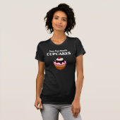 Funny Cupcake T-shirt (Voorkant volledig)