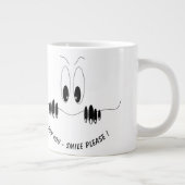 Funny Curiosity Eyes Coffee Mok Smile (Rechts)