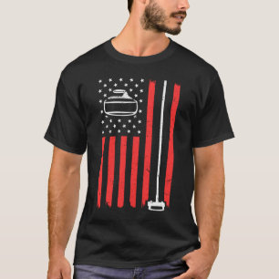 Funny Curling Gift for Men Women Curling Players U T-shirt