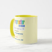 Funny Custom Best Chiropractor Gift Mok (Voorkant links)