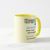 Funny Custom Best Chiropractor Gift Mok (Voorkant rechts)