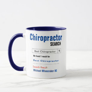 Funny Custom Best Chiropractor Gift Mok