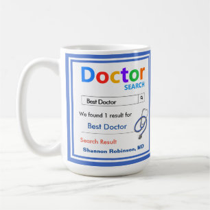 Funny Custom Best Doctor Gift Koffiemok