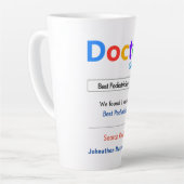 Funny Custom Best Doctor Gift Mok (Linkerhoek)