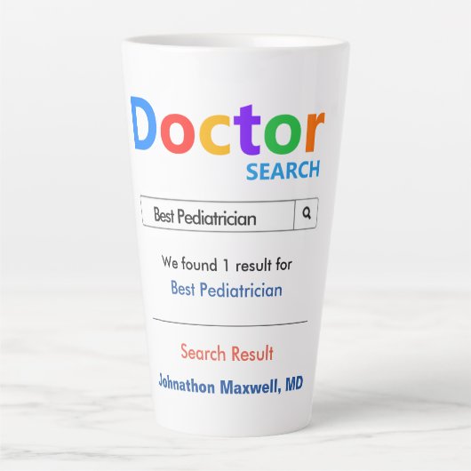 Funny Custom Best Doctor Gift Mok (Voorkant)