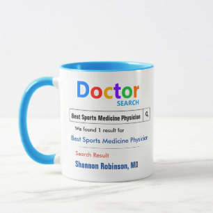 Funny Custom Best Doctor Gift Mok
