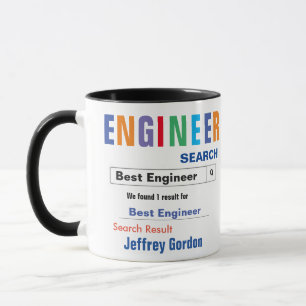Funny Custom Best Engineer Gift Mok