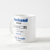 Funny Custom Best Husband Mok (Voorkant links)