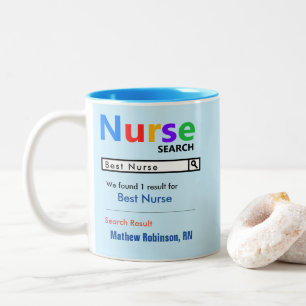 Funny Custom Best Nurse Cadeft Mok