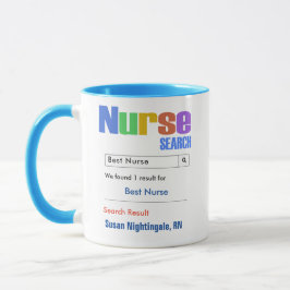 Funny Custom Best Nurse Gift Mok