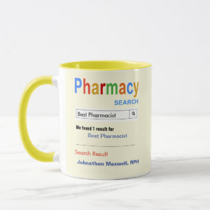 Funny Custom Best Pharmacist Gift Mok