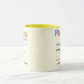 Funny Custom Best Pharmacist Gift Mok (Midden)