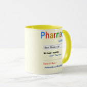 Funny Custom Best Pharmacist Gift Mok (Voorkant rechts)