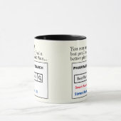 Funny Custom Best Pharmacist Gift Mok (Midden)