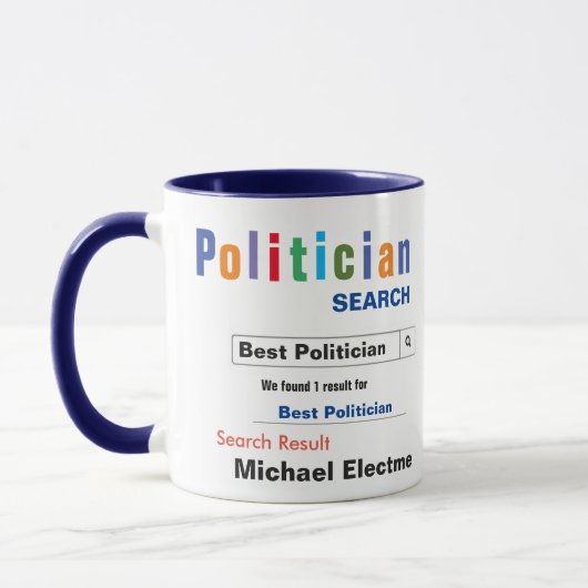 Funny Custom Best Politician Mok (Links)