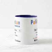 Funny Custom Best Politician Mok (Midden)