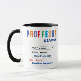 Funny Custom Best Professor Gift Mok