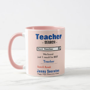Funny Custom Best Teacher Mok