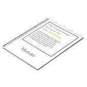 Funny Custom Book Club Carnet (Côté gauche)