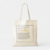 Funny Custom Book Club Sac fourre-tout (Dos)