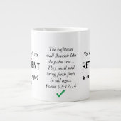 Funny Custom Christelijk Retirement Coffee Mok (Voorkant)