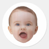 Funny Custom Face Stickers Personalized Face Photo (Devant)