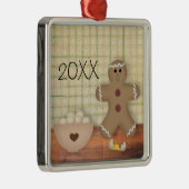 Funny Custom Gingerbrood Man Ornament (Rechts)