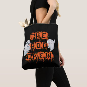Funny Custom Halloween bagage the Boo Crew Ghosts Draagtas