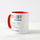 Funny Custom Meilleur Professeur Mug Cadeau (Devant gauche)