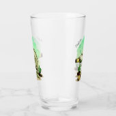 Funny custom name Drink Fish pint glass Glas (Rechts)