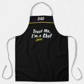 Funny Custom Name Ik ben bijna een Chef Personaliz Schort (Voorkant)