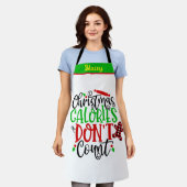 Funny Custom Name Personalized Baking Baker's Chef Schort (Gedragen)