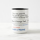 Funny Custom Personalized Mug Mok (Midden)