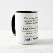 Funny Custom Personalized Mug Mok (Voorkant links)